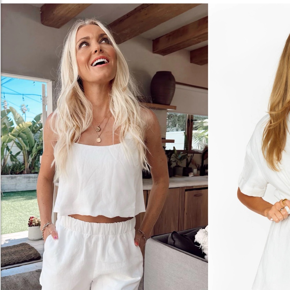 Show me your Mumu Tara crop top and Hendrix shorts